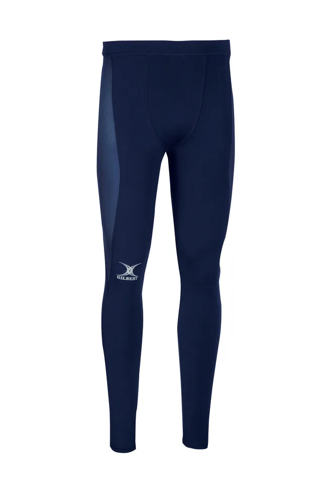 gilbert-rugby-stainland-lions-legging-termico-atomic-ii-baselayer-blu-navy-uomo image 1