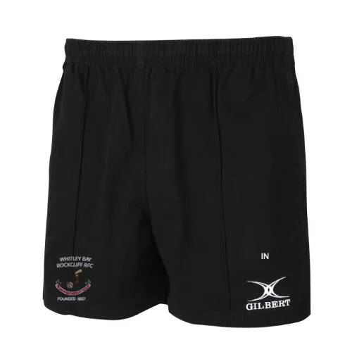gilbert-rugby-whitley-bay-rockcliff-rfc-seniors-kiwi-pro-shorts-adulto-nero image 1