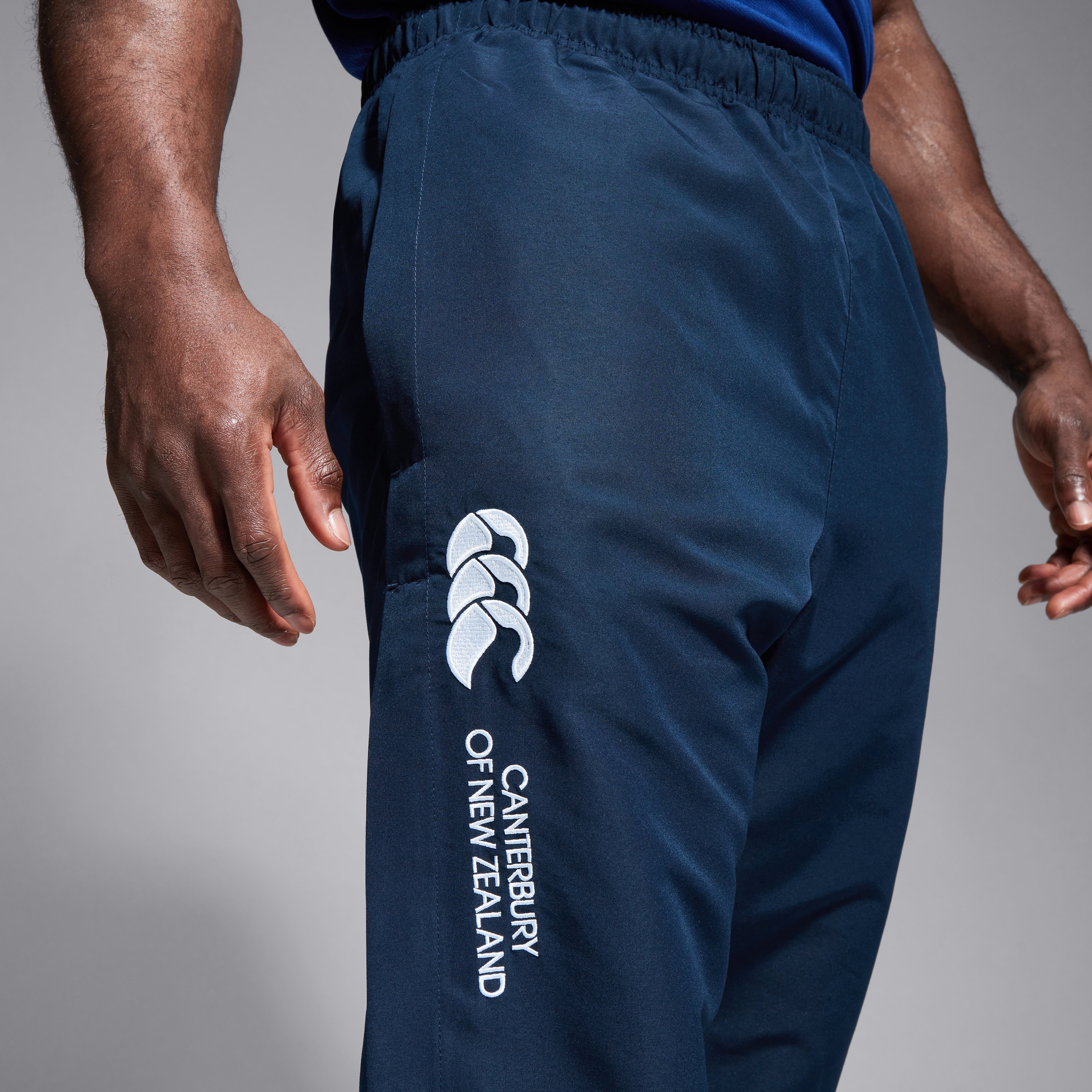 canterbury-mens-cuffed-stadium-pant-blu-navy-pantalone-tuta-uomo-con-polsino image 6