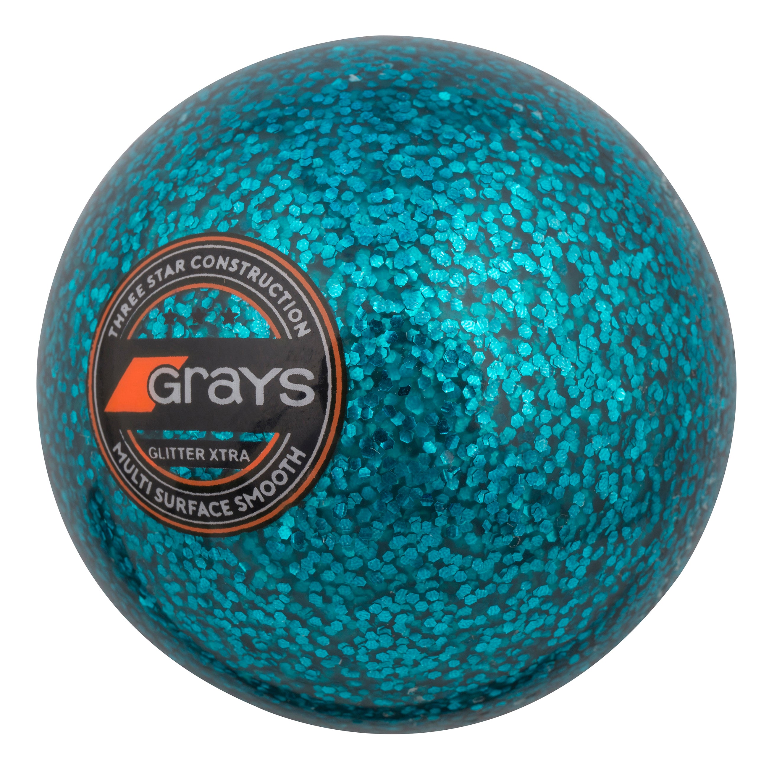 grays-glitter-xtra-pallina-da-hockey-3-stelle-rosa-argento-blu-teal image 3