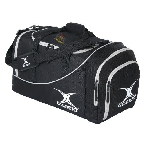 gilbert-rugby-newcastle-staffs-rufc-club-player-holdall-v2-borsone-nero-adulto image 1