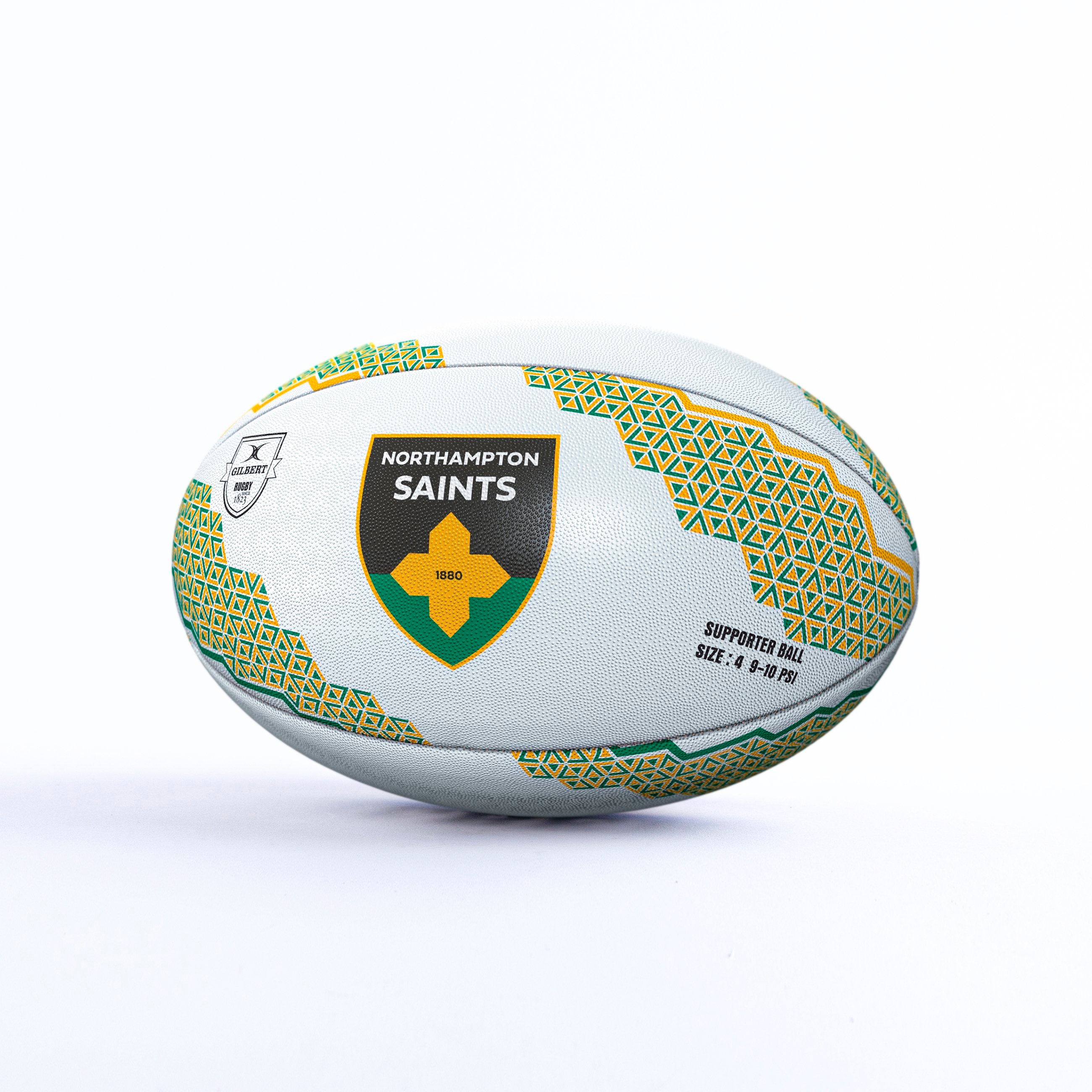 gilbert-northampton-saints-pallone-rugby-supporter-misura-4-5 image 2