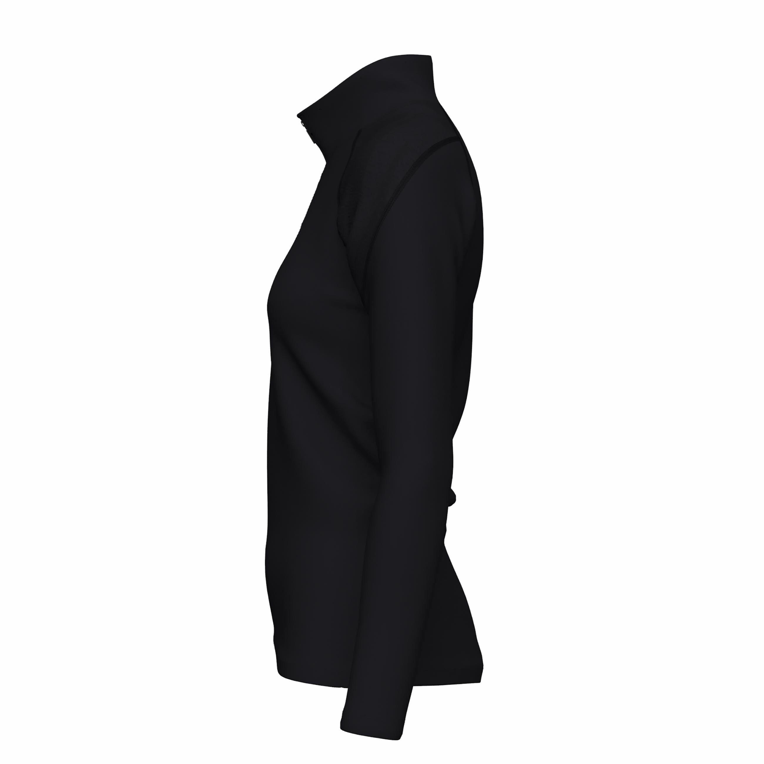 gilbert-rugby-gts-pile-donna-1-4-zip-collo-alto image 3