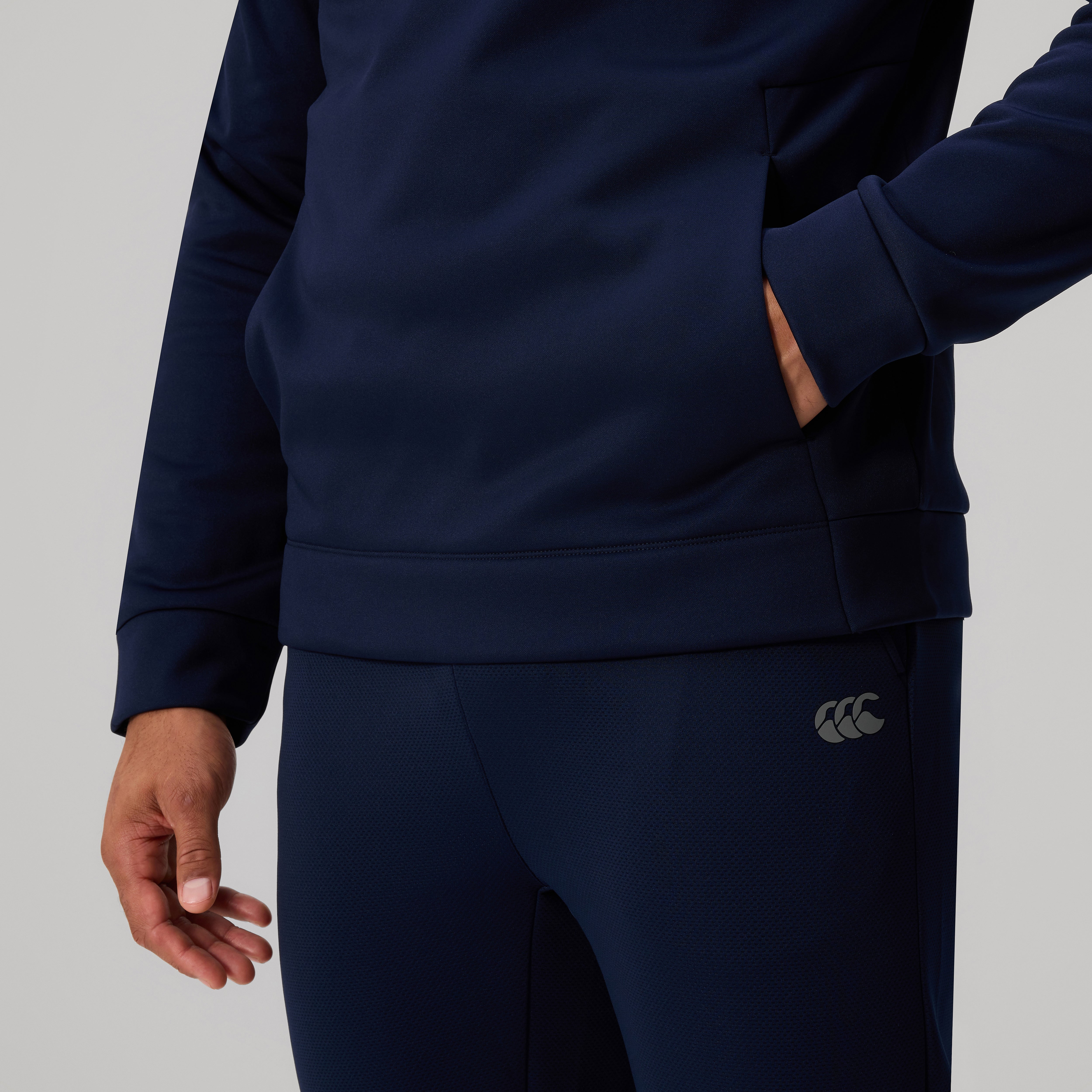 canterbury-tempo-felpa-con-cappuccio-training-uomo-blu-navy image 8