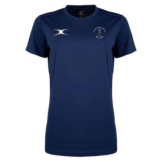 gilbert-rugby-colwyn-bay-rfc-junior-t-shirt-photon-ii-manica-corta-blu-navy image 1