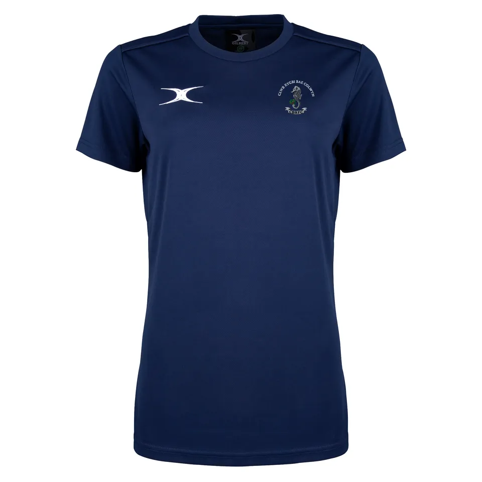 gilbert-rugby-colwyn-bay-rfc-junior-t-shirt-photon-ii-manica-corta-blu-navy image 1