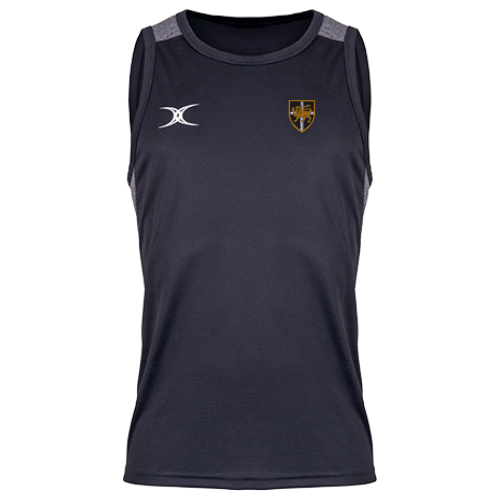gilbert-rugby-esher-rfc-pro-canotta-uomo-nera-vest-adulto image 1