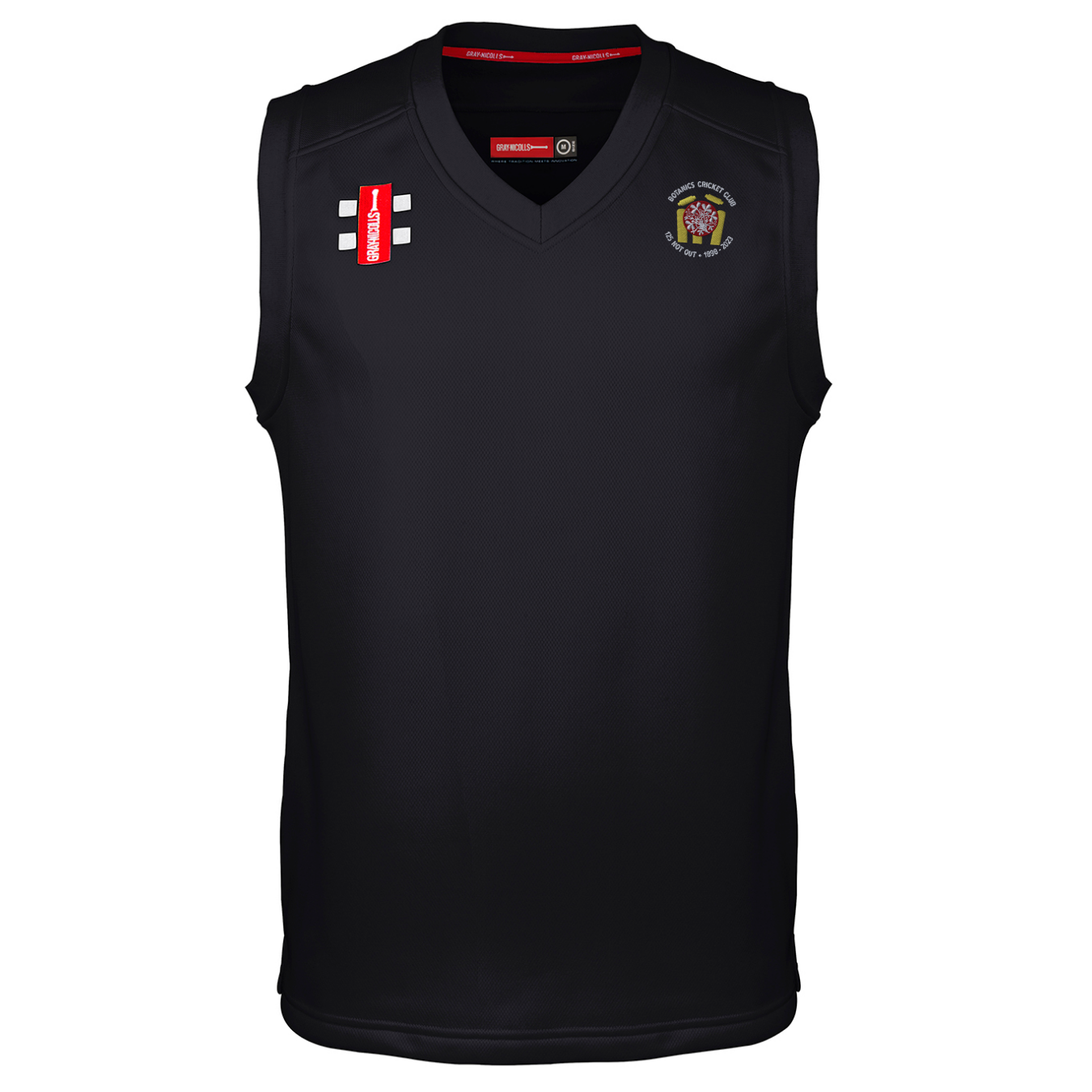 gray-nicolls-pro-performance-slipover-royal-botanic-garden-edinburgh-junior-nero image 1