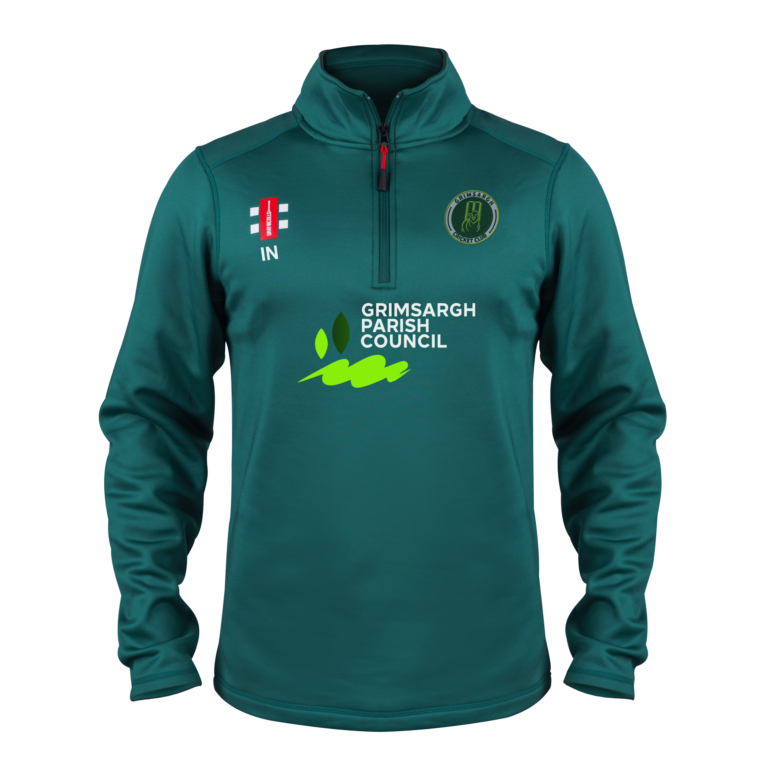 gray-nicolls-storm-pile-senior-grimsargh-cricket-club-verde image 1