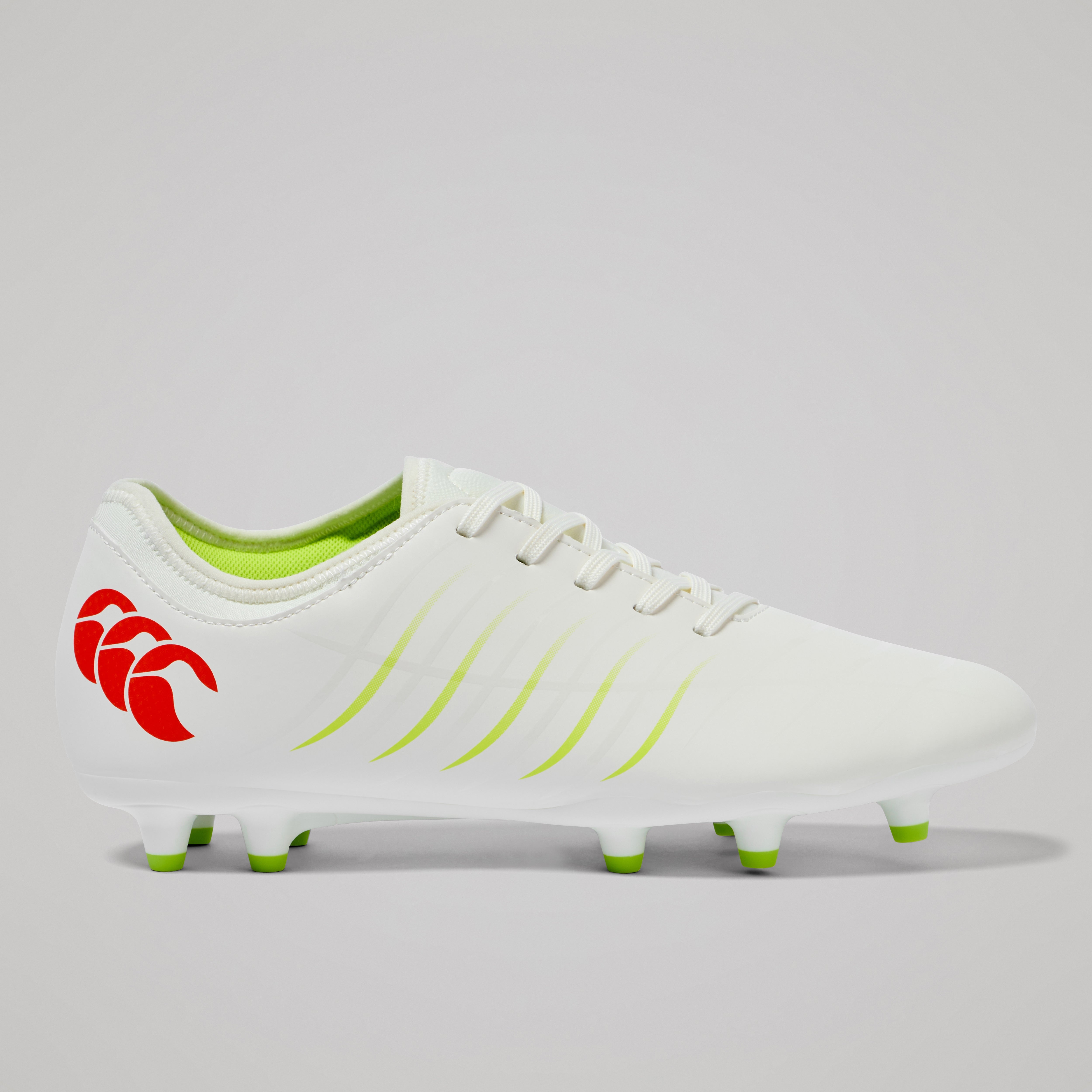 canterbury-phoenix-2-0-team-scarpe-rugby-firm-ground-bianche-unisex-adulto image 3