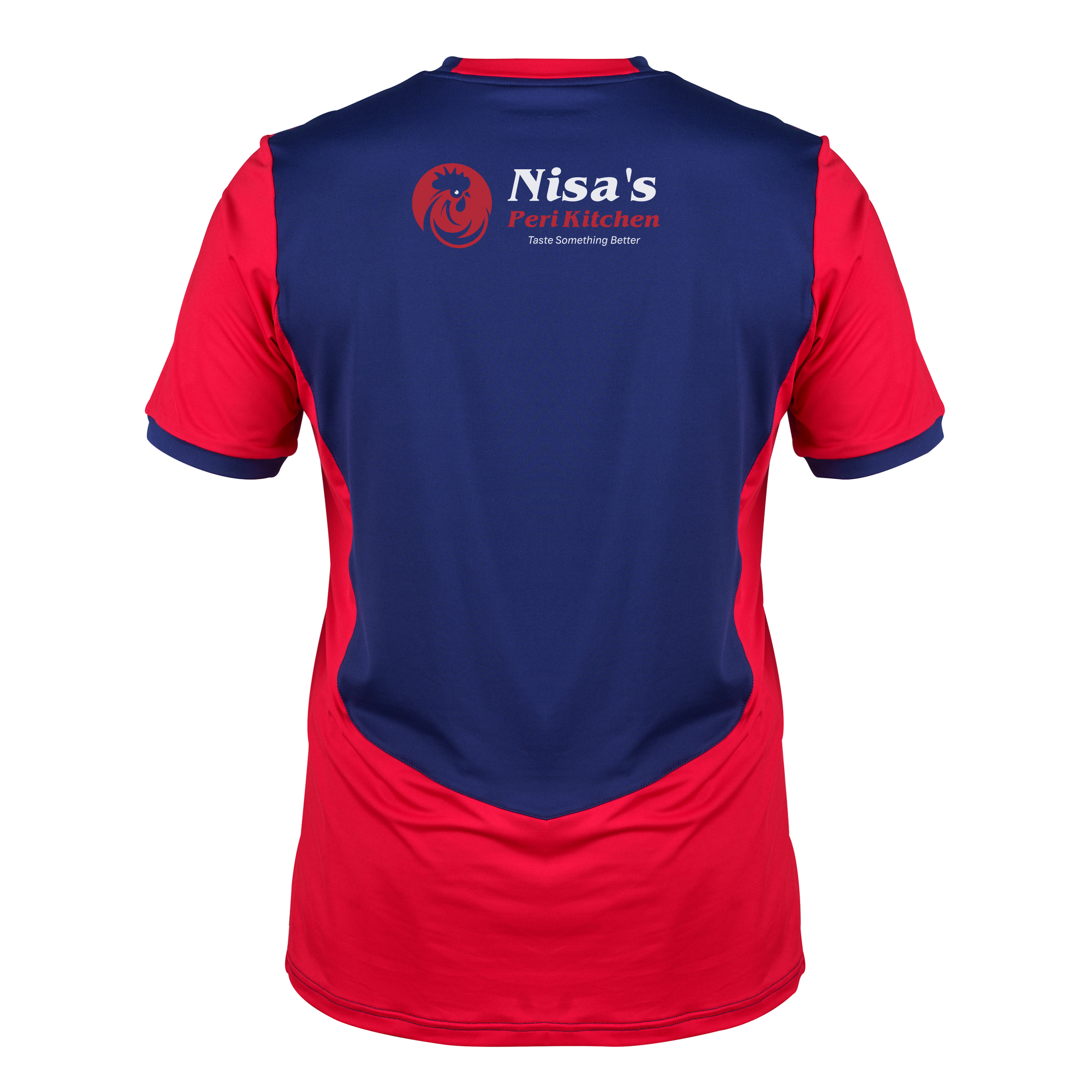 gray-nicolls-bury-cc-senior-t20-maglia-s-s-navy-rosso image 2
