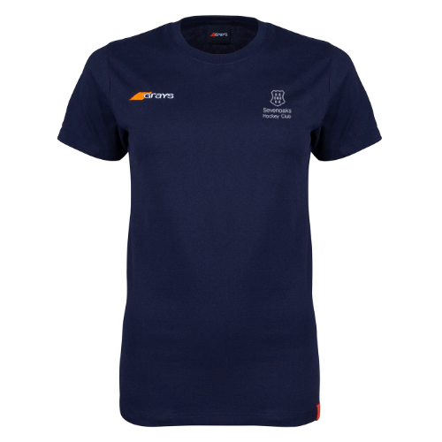 grays-sevenoaks-hockey-club-tangent-t-shirt-donna-blu-navy image 1