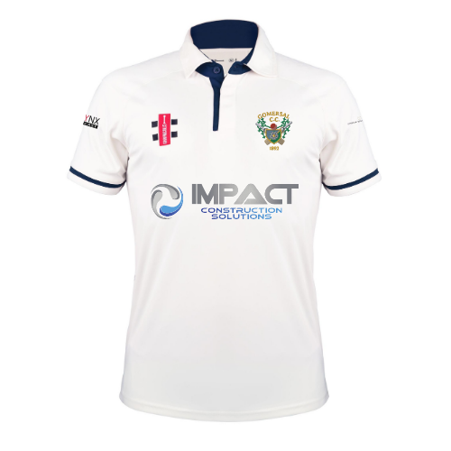 gray-nicolls-gomersal-cc-maglia-cricket-senior-avorio-blu-pro-performance-v3-man image 1