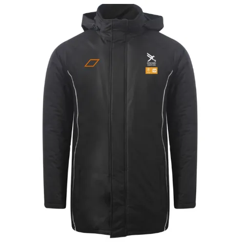 grays-oxford-hawks-talent-academy-stadium-jacket-senior-nero-argento image 1
