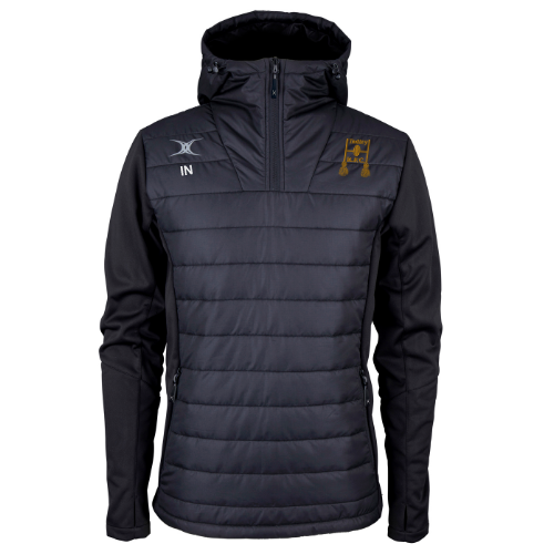 gilbert-rugby-tadley-rfc-pro-active-giacca-quarter-zip-adulto-nero image 1