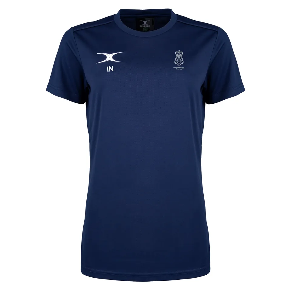 gilbert-rugby-hampshire-referees-senior-maglia-photon-ii-blu-navy-manica-corta image 1