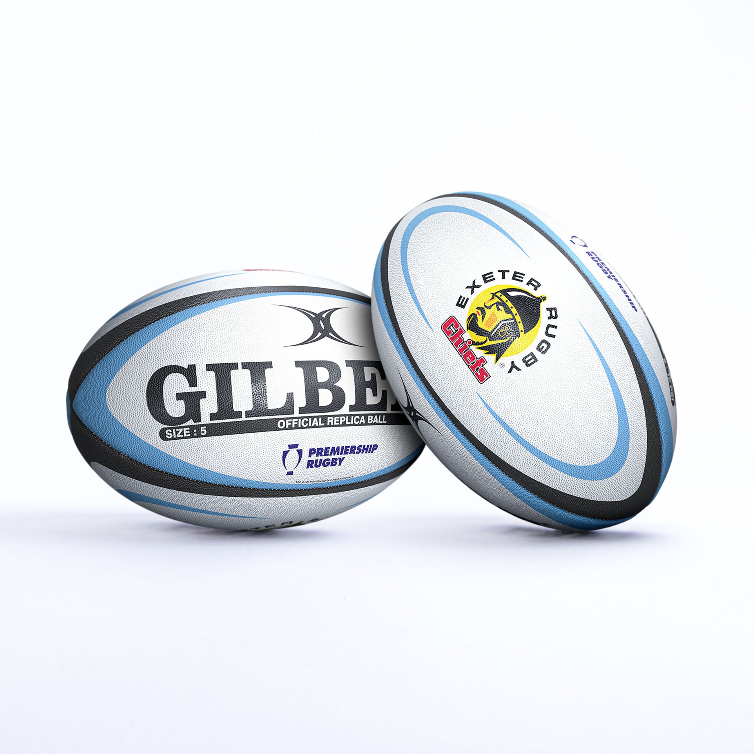 gilbert-rugby-pallone-replica-exeter-chiefs-supporter image 1