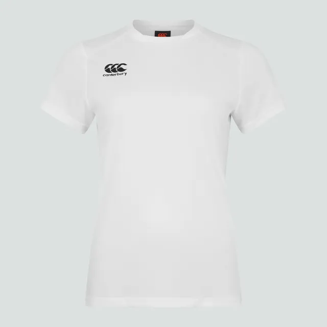 canterbury-club-dry-tee-donna-maglietta-rugby-bianca image 1