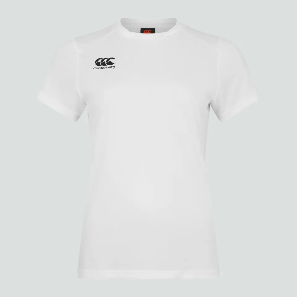 canterbury-club-dry-tee-donna-maglietta-rugby-bianca image 1