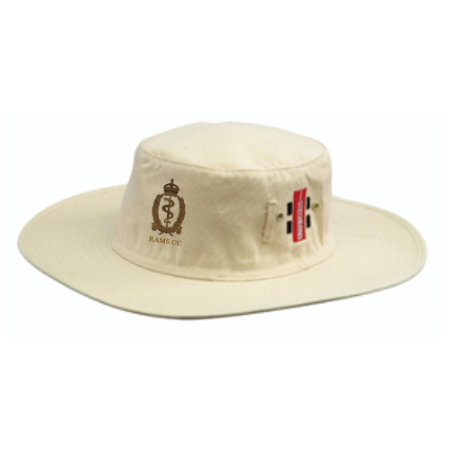 gray-nicolls-cappello-sole-cricket-adulto-royal-army-medical-services-crema image 1