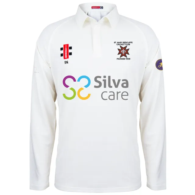 gray-nicolls-st-mary-redcliffe-senior-matrix-v2-maglia-cricket-manica-lunga-avor image 1