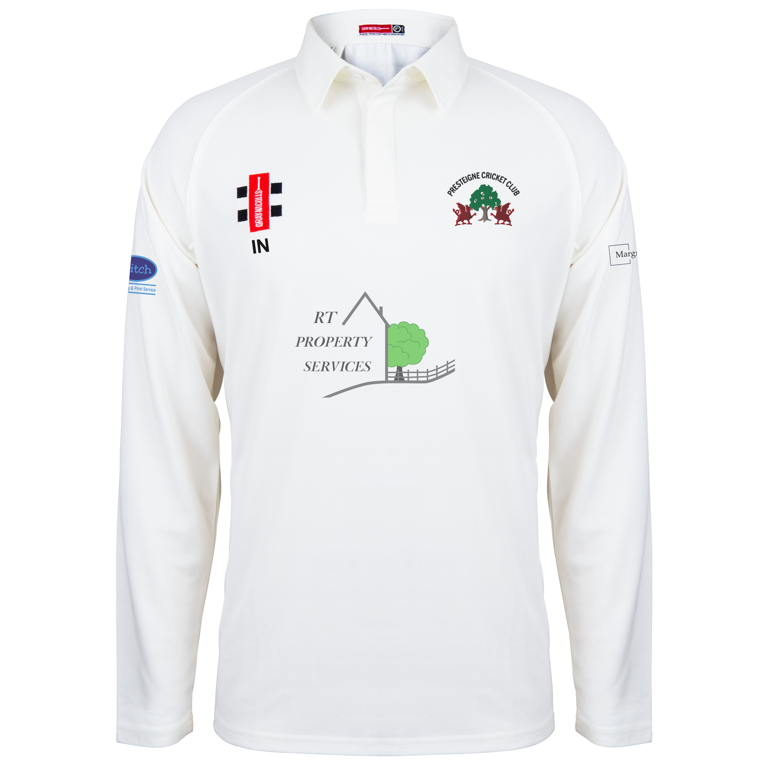 gray-nicolls-presteigne-cc-matrix-v2-maglia-match-manica-lunga-avorio-senior image 1