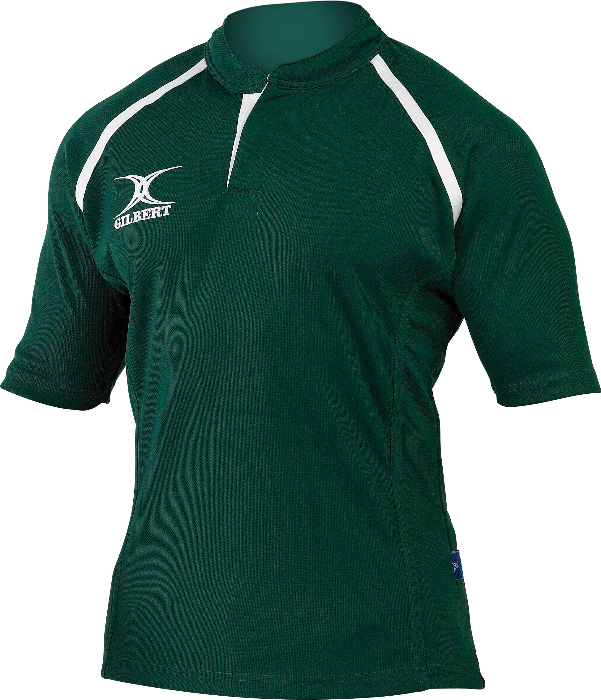 gilbert-rugby-xact-maglia-gara-junior-nera-plain-match-shirt image 3