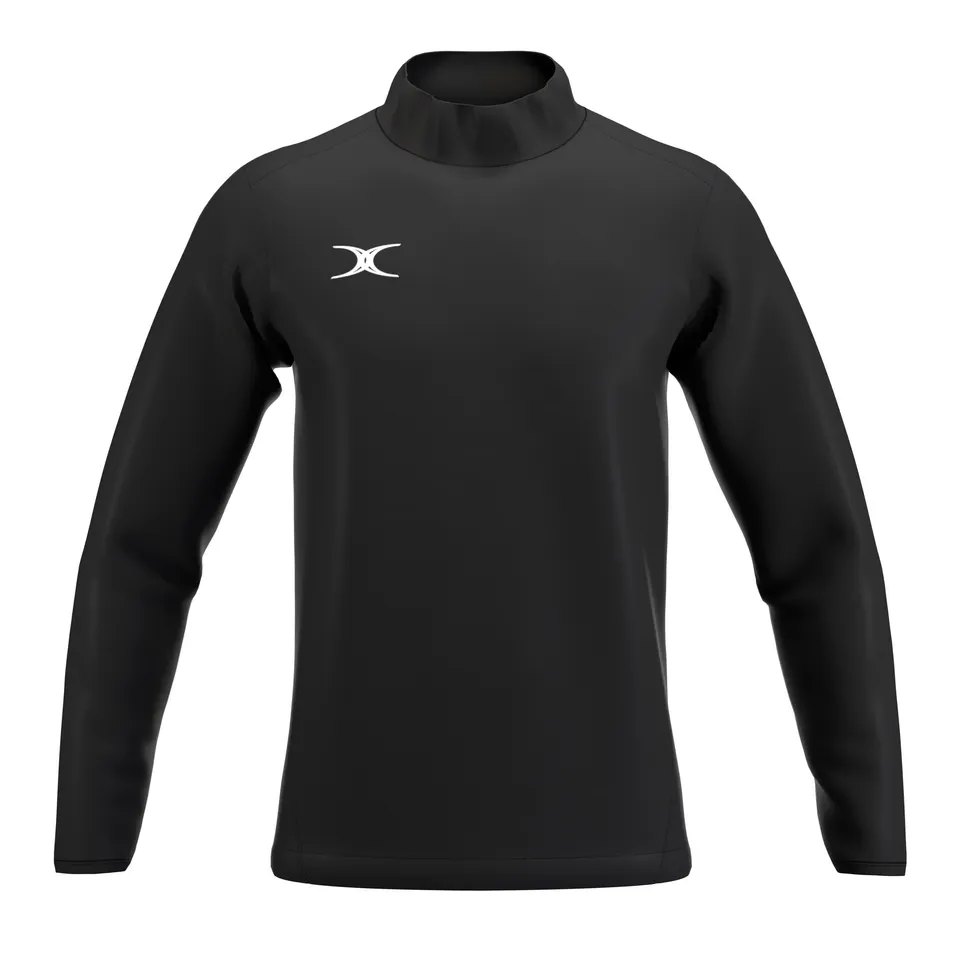 gilbert-rugby-atom-giacca-warm-up-top-uomo-nera image 1