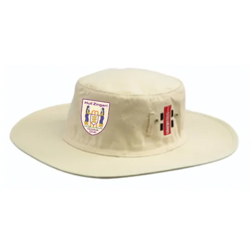 gray-nicolls-sun-hat-adulto-hull-zingari-cc-crema image 1