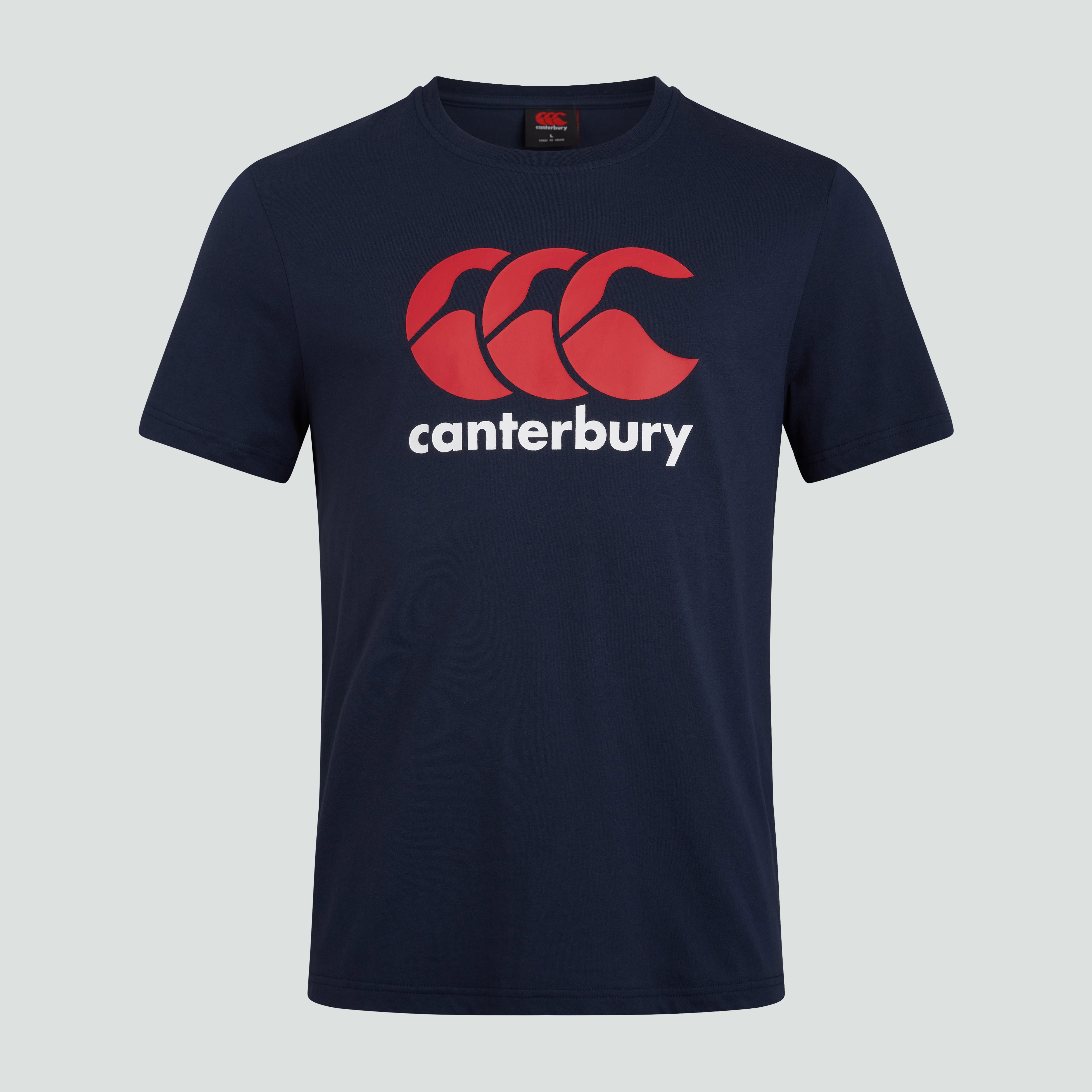 canterbury-ccc-logo-tee-uomo-navy image 1