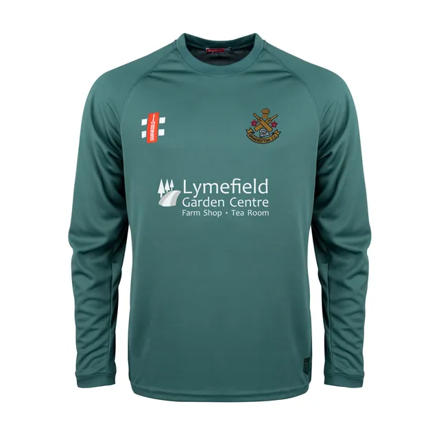 gray-nicolls-broadbottom-cc-matrix-v2-maglia-manica-lunga-junior-verde image 1