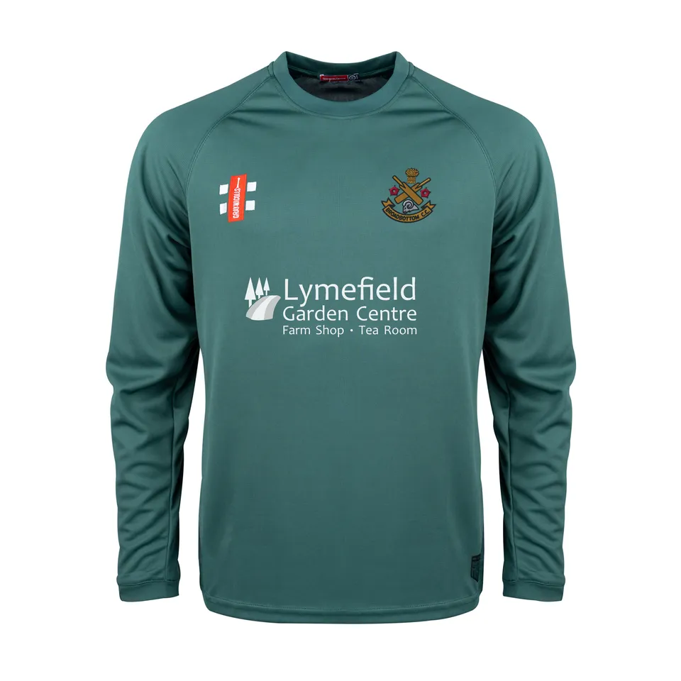 gray-nicolls-broadbottom-cc-matrix-v2-maglia-manica-lunga-junior-verde image 1
