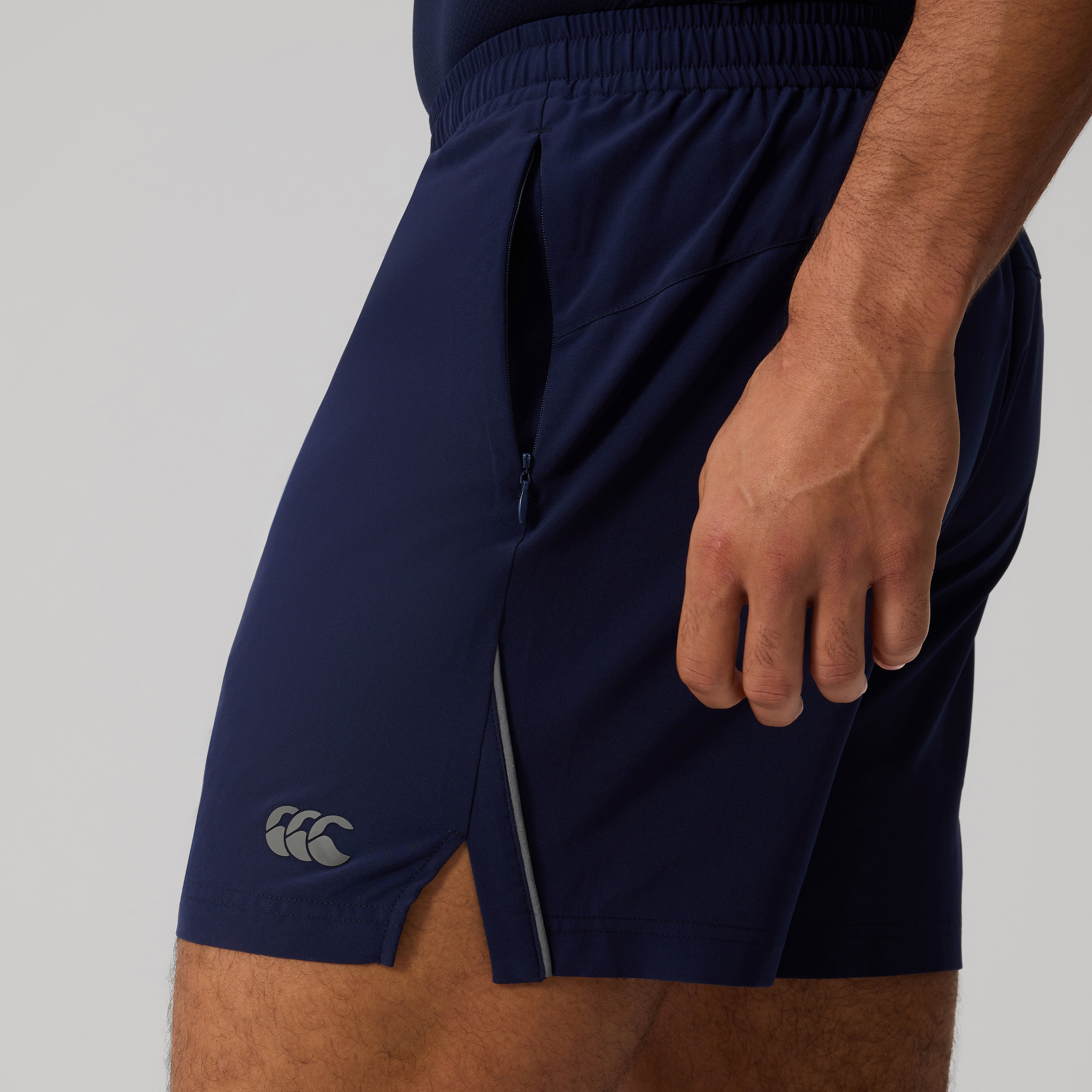 canterbury-tempo-pantaloncini-training-uomo-blu image 8