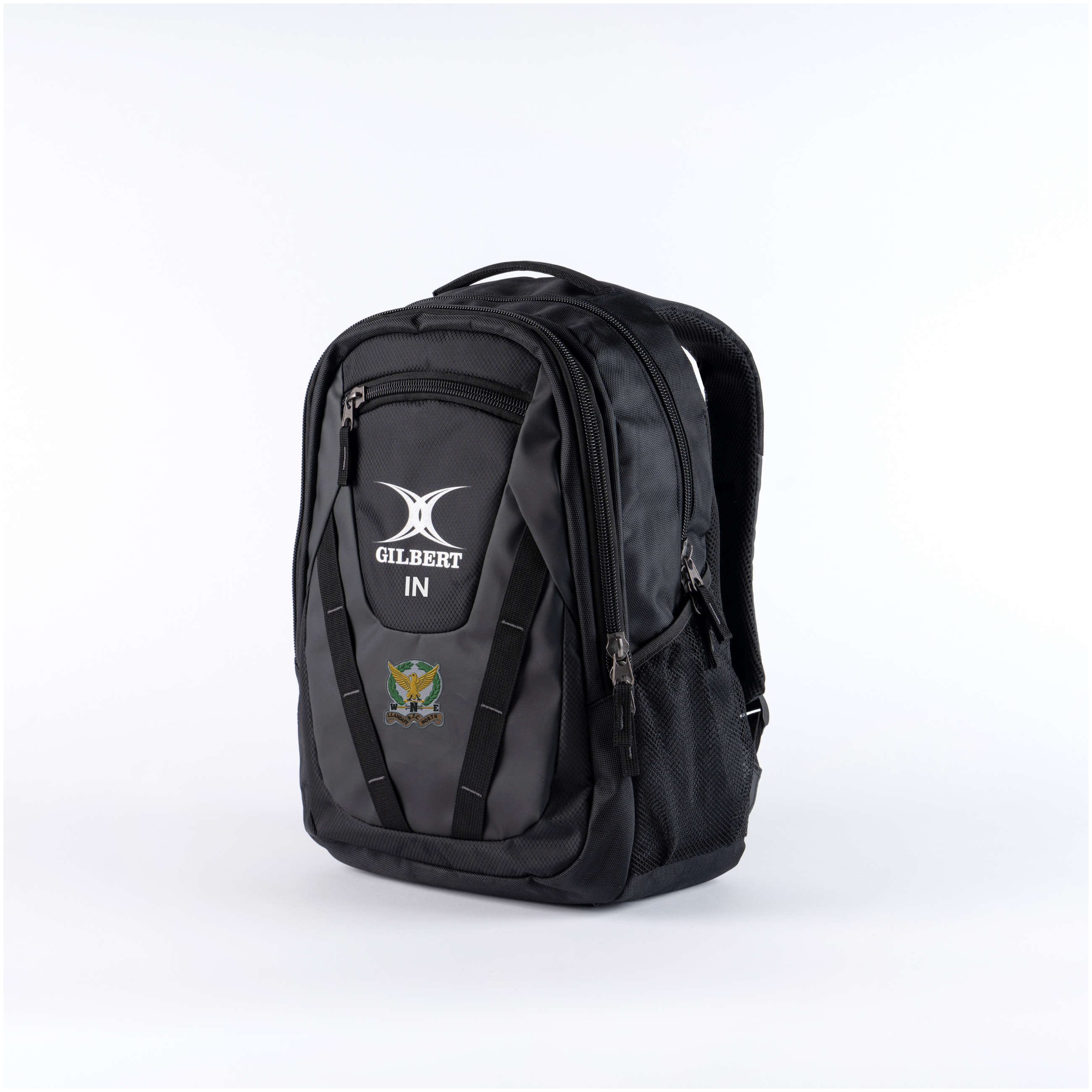 gilbert-rugby-llandaff-north-rfc-club-v4-rucksack-senior-nero-nero image 1