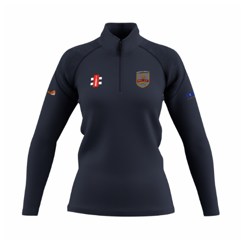 gray-nicolls-brighton-hove-cc-gts-felpa-1-4-zip-donna-blu-navy-scuro image 1