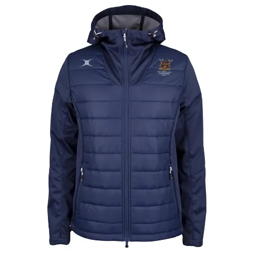 gilbert-rugby-nottingham-corsairs-rfc-pro-active-giacca-full-zip-senior-blu-navy image 1