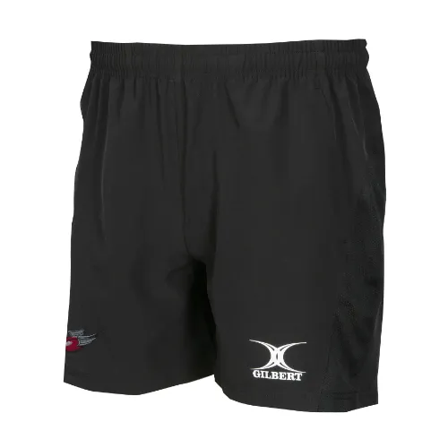 gilbert-rugby-orkney-rfc-donna-pro-shorts-leisure-nero image 1