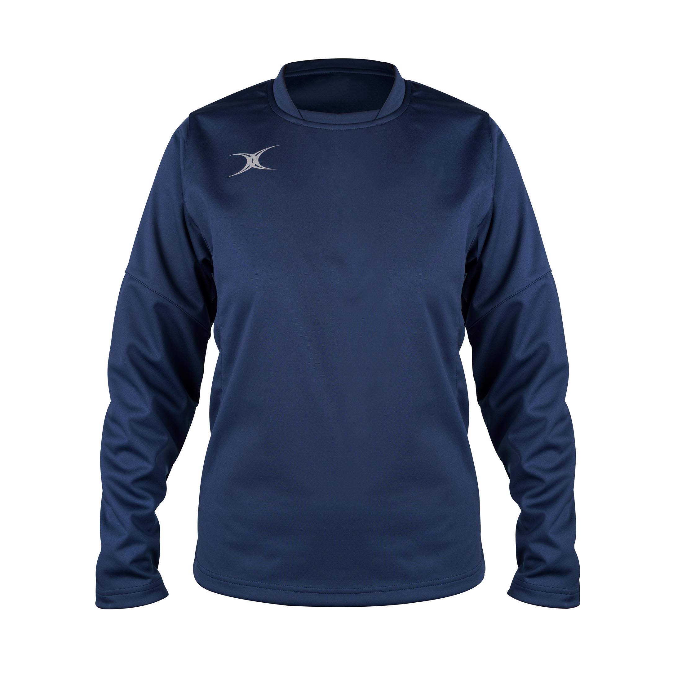gilbert-rugby-pro-warm-up-top-donna-nero-blu-navy image 1