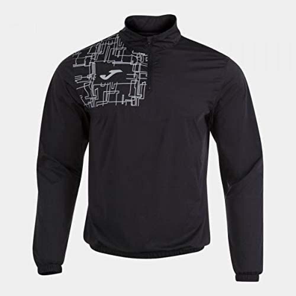 joma-running-night-felpa-uomo-con-mezza-zip-e-inserti-riflettenti image 2