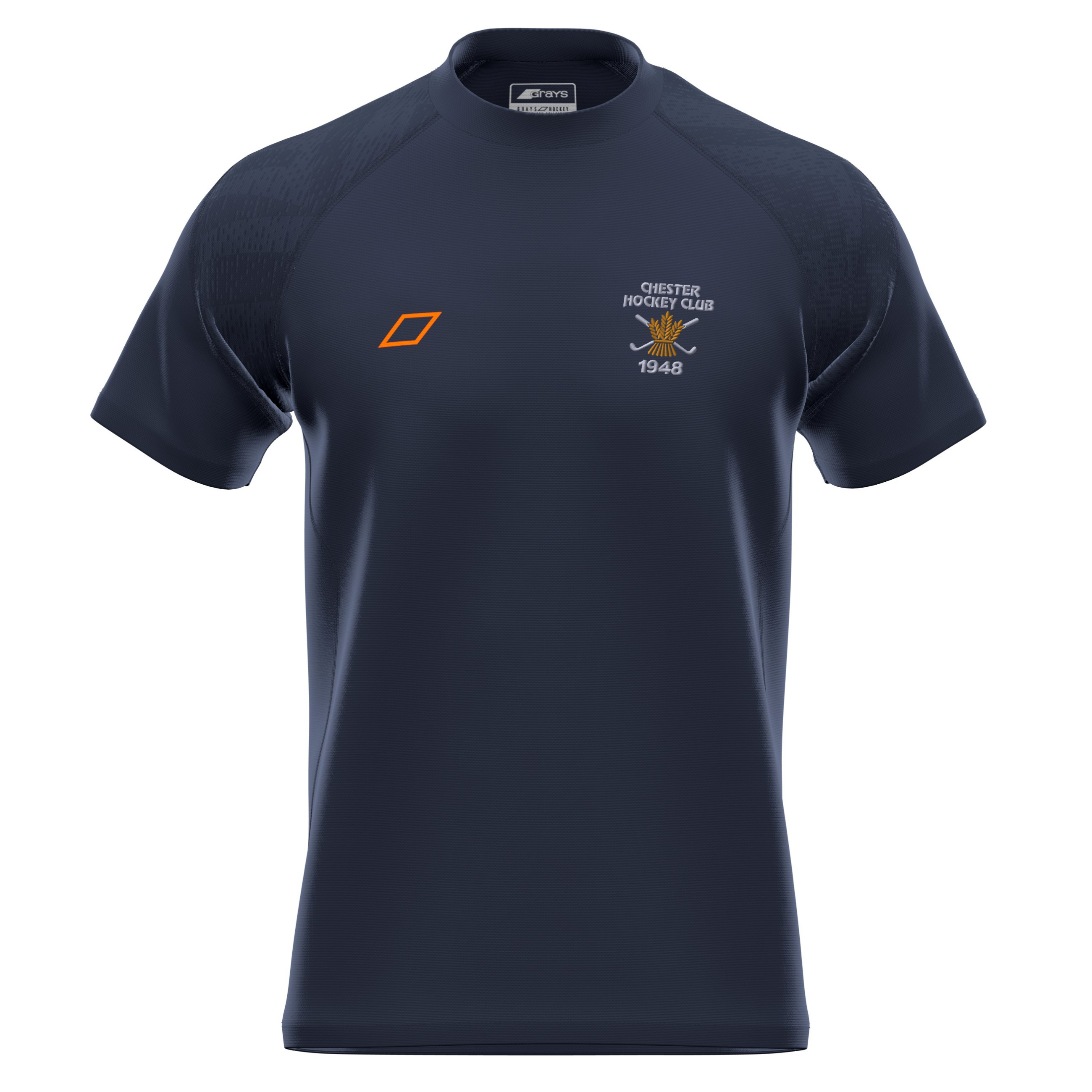 grays-gts-maglia-training-chester-hockey-club-blu-navy-junior-manica-corta image 1