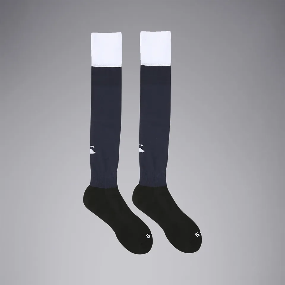 canterbury-unisex-club-cap-sock-navy-white-calze-rugby-club-blu-navy-bianco image 1