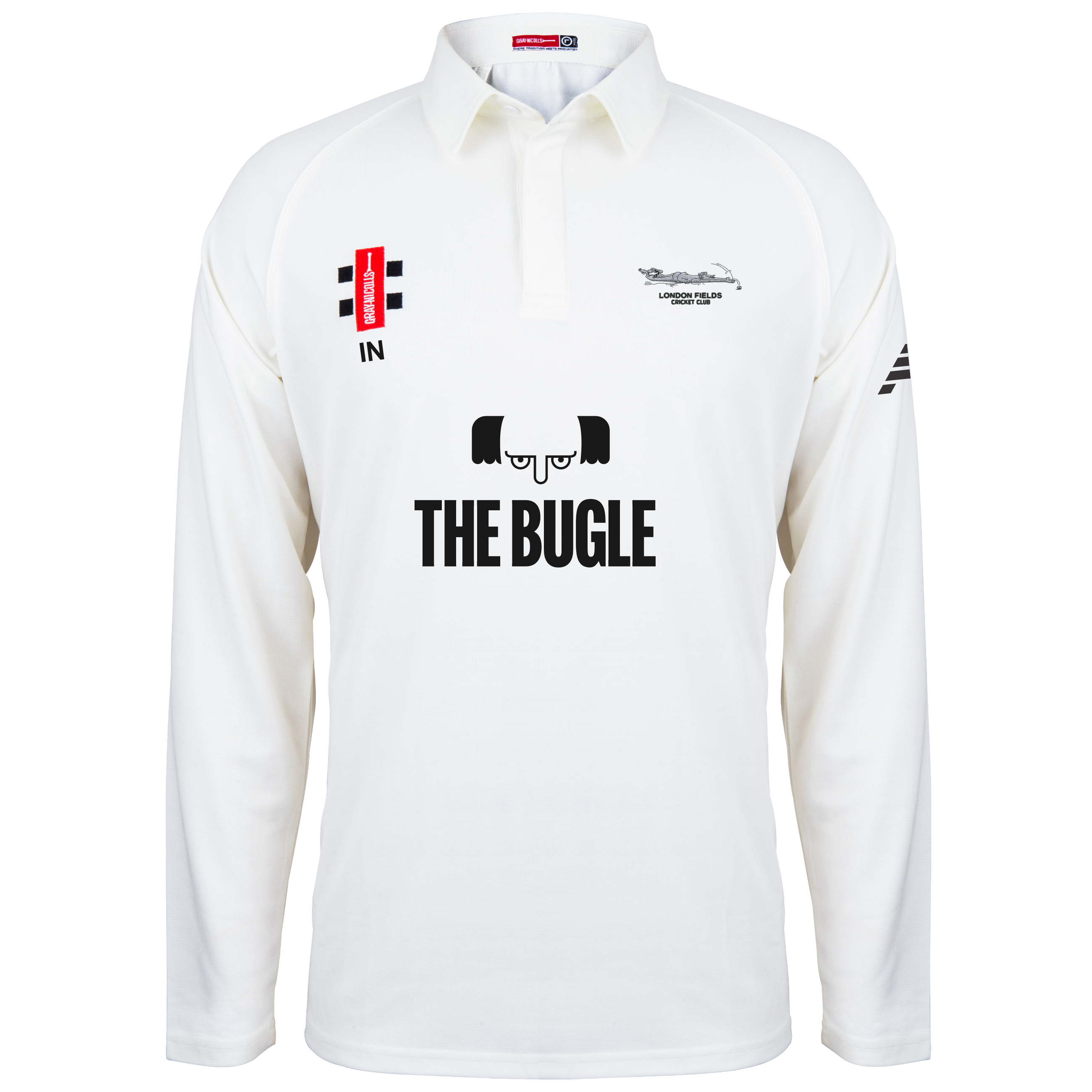 gray-nicolls-london-fields-senior-matrix-v2-l-s-shirt-ivory-maglia-cricket-manic image 1