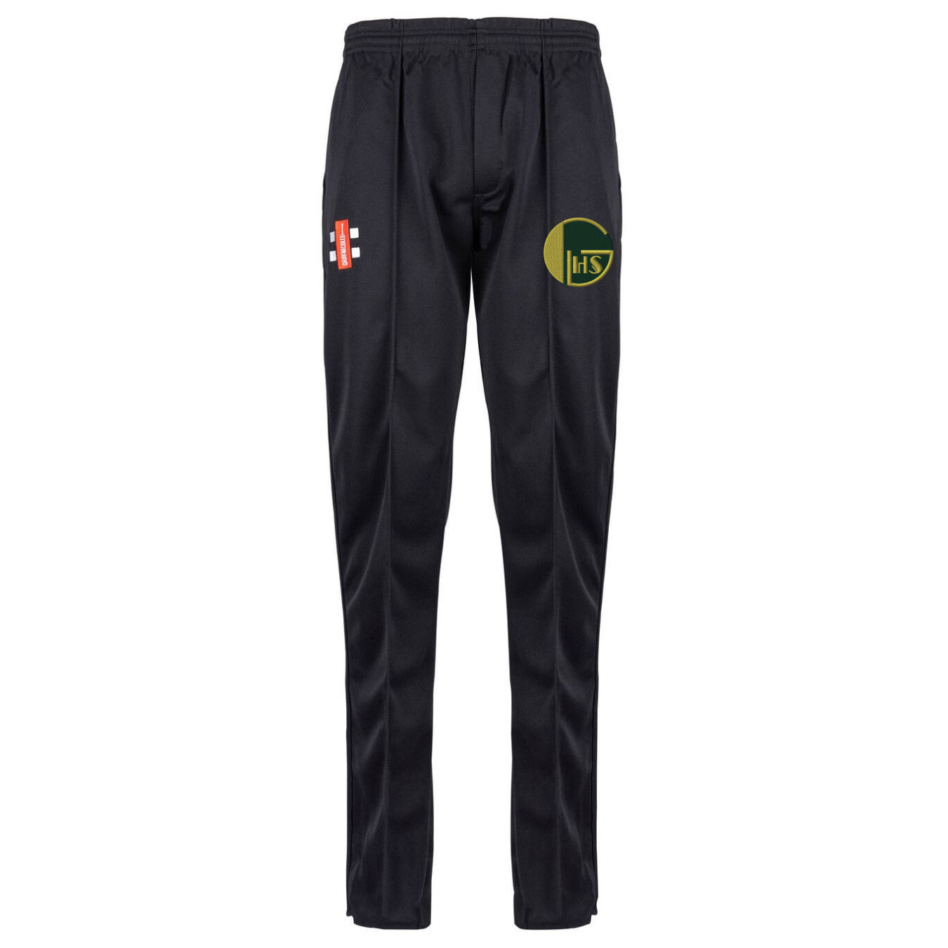 gray-nicolls-golden-hill-cc-matrix-v2-pantaloni-cricket-nero-junior image 1