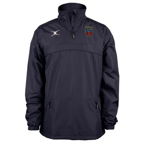gilbert-rugby-bath-saracens-rfc-photon-giacca-1-4-zip-uomo-blu-navy-scuro image 1