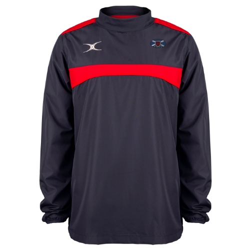 gilbert-rugby-murrayfield-wanderers-fc-bambino-photon-giacca-warm-up-blu-navy-ro image 1