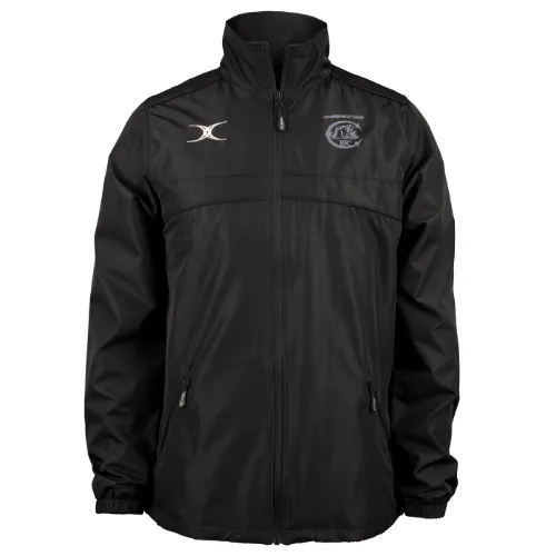 gilbert-rugby-photon-giacca-full-zip-cumbernauld-rfc-uomo-nera image 1