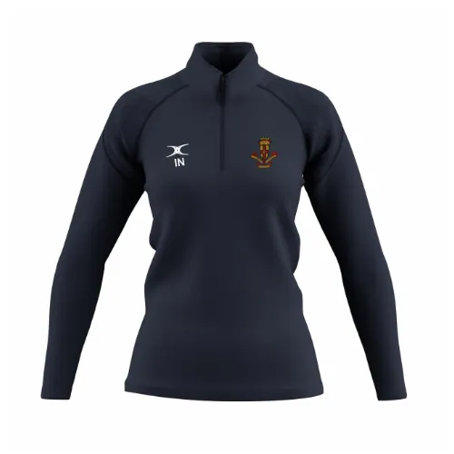 gilbert-rugby-medway-rfc-donna-gts-pile-1-4-zip-dark-navy image 1