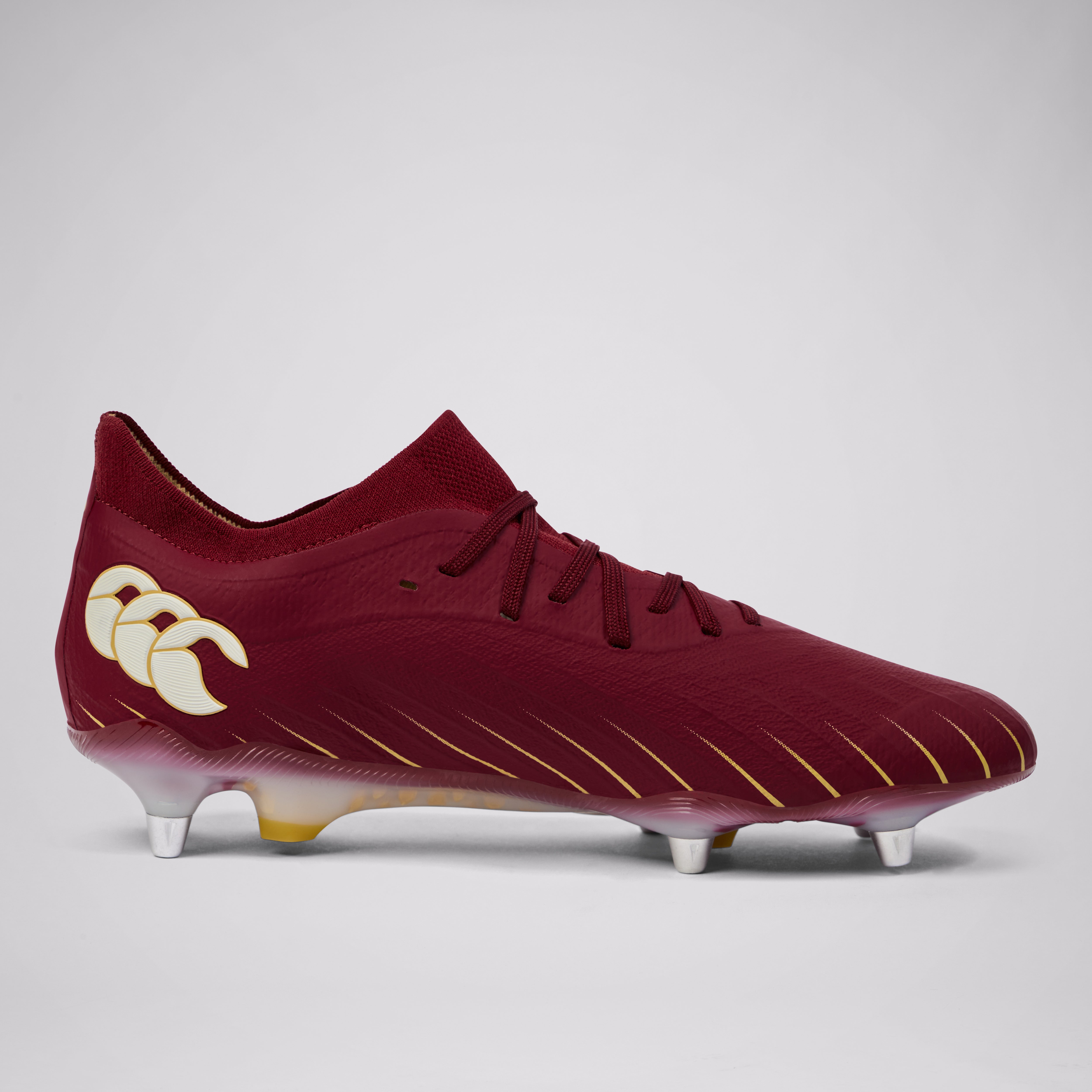 canterbury-speed-falcon-elite-scarpe-rugby-terreno-morbido-rosso image 2
