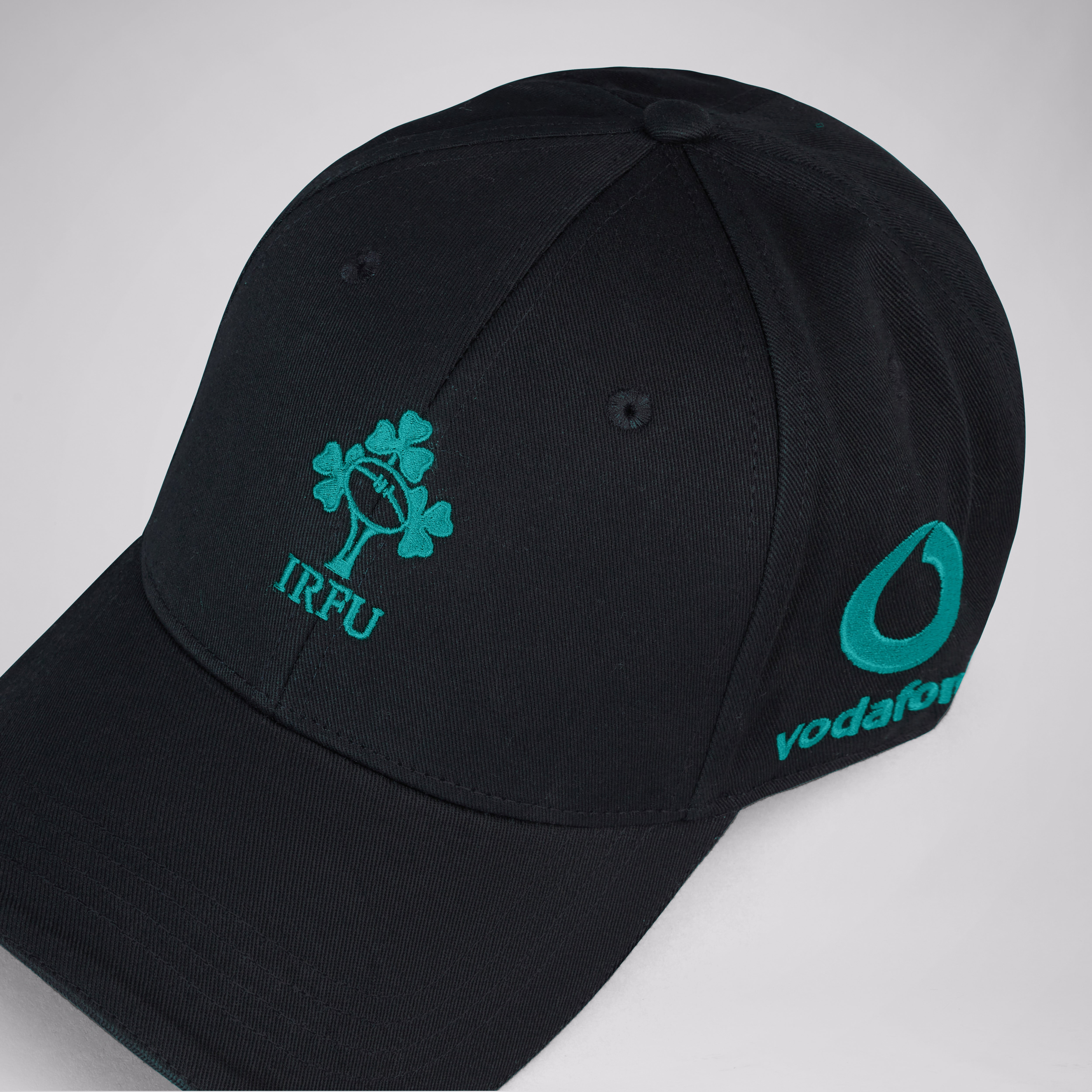 canterbury-ireland-drill-cap-cappellino-adulto-unisex-nero-verde image 2