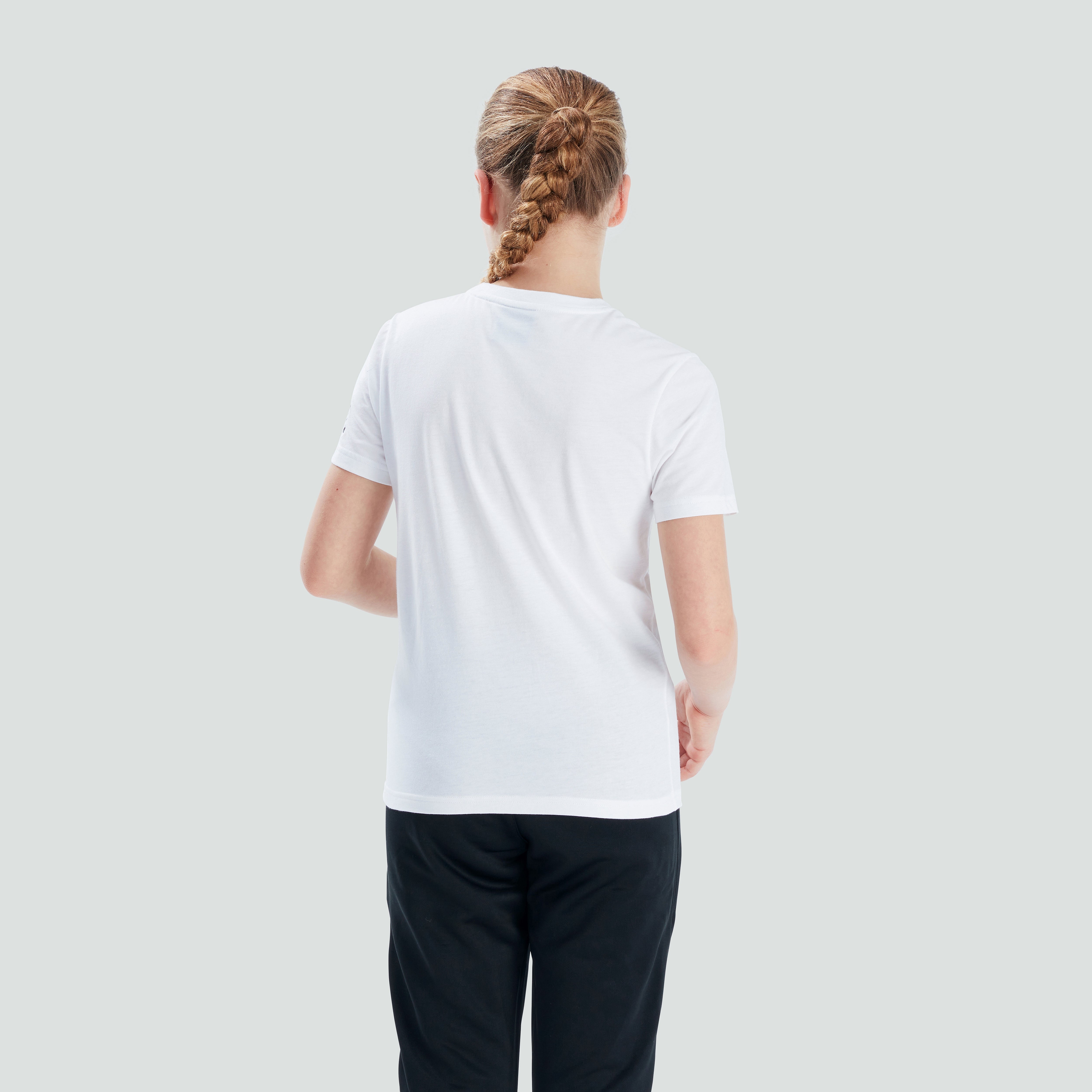canterbury-junior-club-plain-tee-t-shirt-bianco image 2
